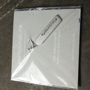 Origami Owl #BEYOURSELFIE Charm Sterling Silver